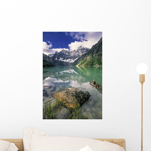 Chephren Lake, Banff National Park, Alberta Wall Mural