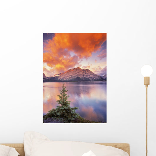 Upper Kananaskis Lake Wall Mural