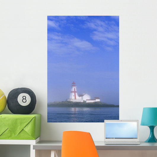 East Quoddy Lighthouse, Campobello Island, Bay Of Fundy, New Brunswick Wall Mural