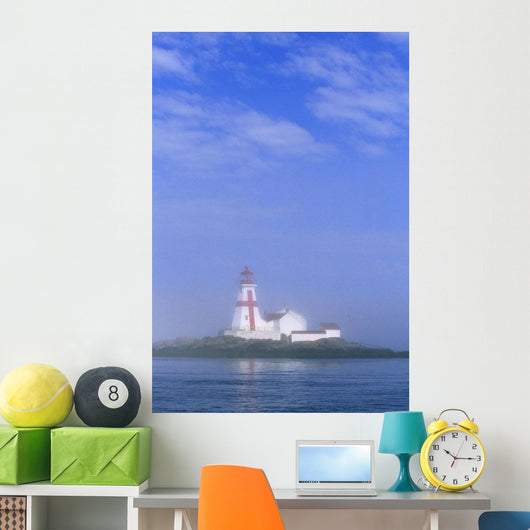 East Quoddy Lighthouse, Campobello Island, Bay Of Fundy, New Brunswick Wall Mural
