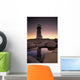 Lighthouse At Dawn, Peggys Cove, Halifax County Nova Scotia Wall Mural