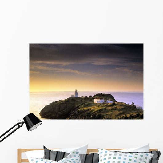 Sunrise, Swallowtail Lighthouse, Grand Manan Island New Brunswick Wall Mural