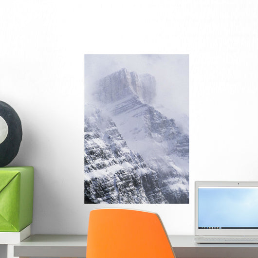 Mt Chephren, Banff National Park, Alberta Canada Wall Mural