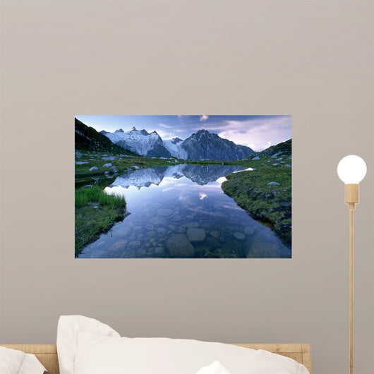Nabob Pass With Deception Point And Mt Mercator, British Columbia Wall Mural