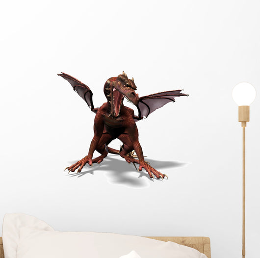 Dragon Attack Wall Decal