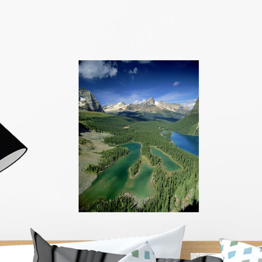 Mary Lake And Lake O Hara Wall Mural