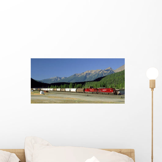 Canadian Pacific Railway, Field, British Columbia, Canada Wall Mural