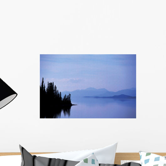 Kluane Lake, Kluane National Park, Yukon, Canada Wall Mural