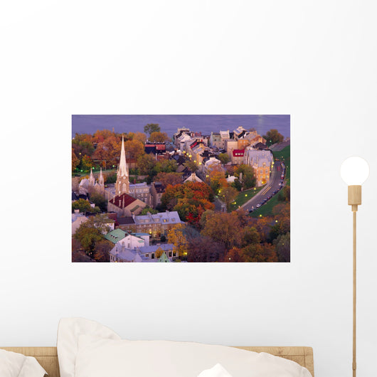 View Of Chalmers-Wesley Church In Vieux-Quebec, Quebec City Wall Mural