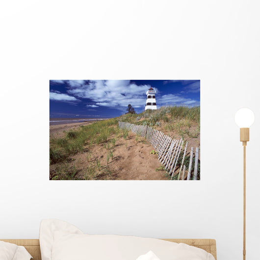 Lighthouse, Cedar Dunes Provincial Park, Prince Edward Island Wall Mural
