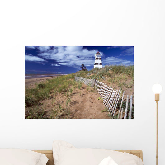 Lighthouse, Cedar Dunes Provincial Park, Prince Edward Island Wall Mural