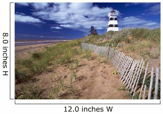 Lighthouse, Cedar Dunes Provincial Park, Prince Edward Island Wall Mural