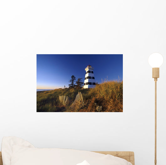 Lighthouse, Cedar Dunes Provincial Park, Prince Edward Island Wall Mural