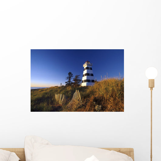 Lighthouse, Cedar Dunes Provincial Park, Prince Edward Island Wall Mural