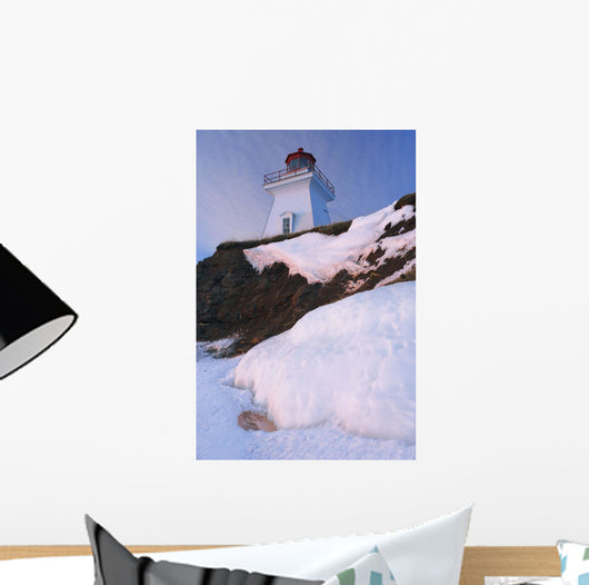 Lighthouse, Gaspesie Region, Bonaventure, Quebec Wall Mural