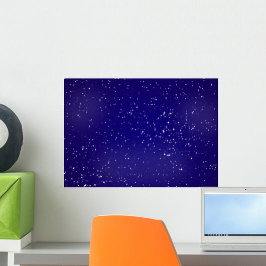 night sky Wall Mural