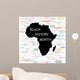 Black History Month Collage Wall Mural