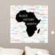 Black History Month Collage Wall Mural