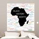 Black History Month Collage Wall Mural
