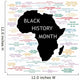 Black History Month Collage Wall Mural