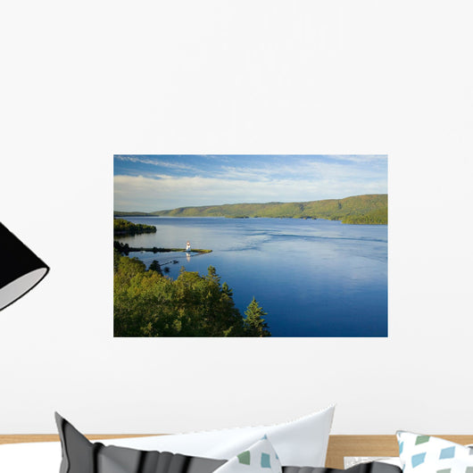 View Of Boulardarie Island From Seal Island Bridge Wall Mural