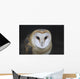 European Barn Owl Wall Mural