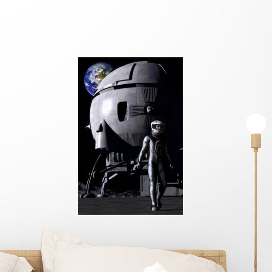 Spaceship and Astronaut