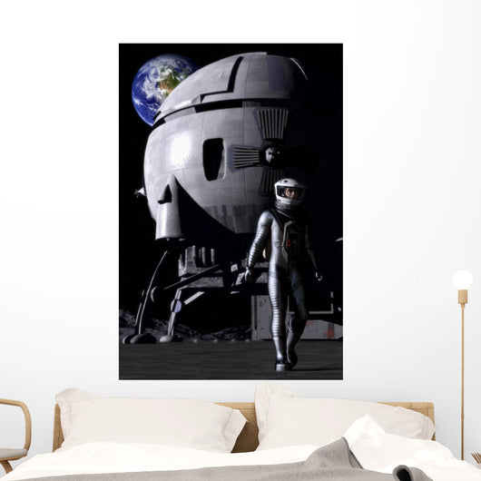 Spaceship and Astronaut