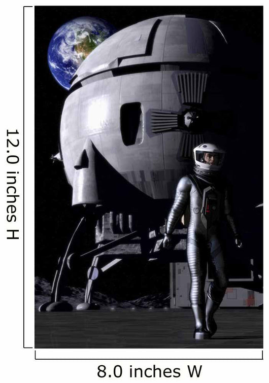 Spaceship and Astronaut