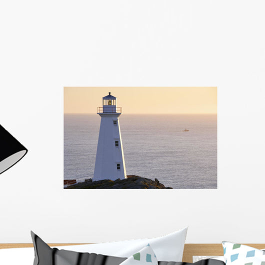 Cape Spear Lighthouse At Sunrise Wall Mural