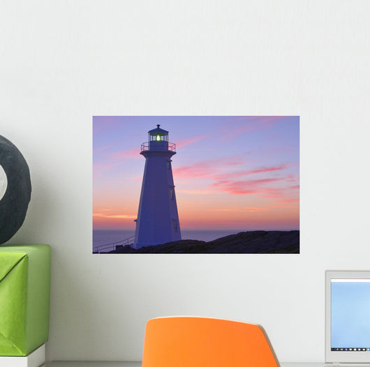 Cape Spear Lighthouse At Dawn Wall Mural