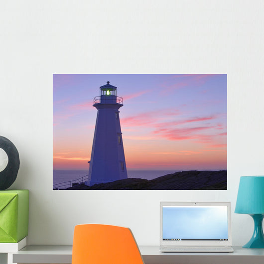 Cape Spear Lighthouse At Dawn Wall Mural