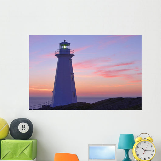 Cape Spear Lighthouse At Dawn Wall Mural