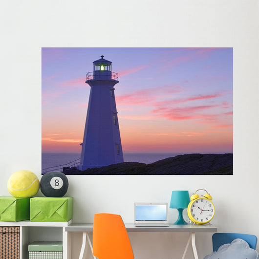 Cape Spear Lighthouse At Dawn Wall Mural