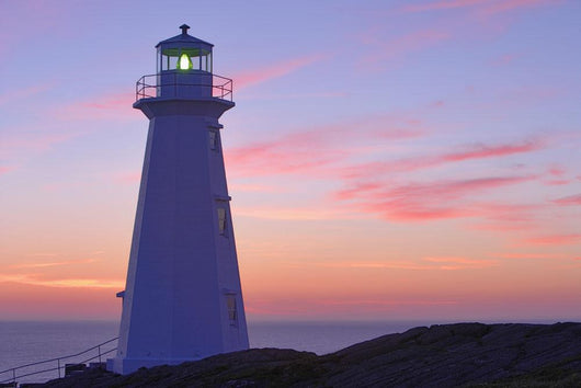 Cape Spear Lighthouse At Dawn Wall Mural