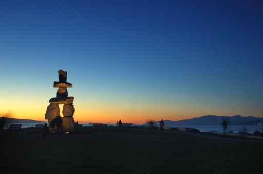 Rock Sculpture English Bay Wall Decal