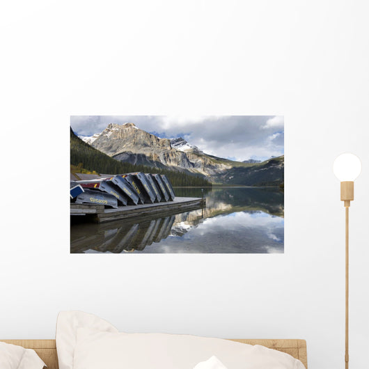 Emerald Lake, Yoho National Park, British Columbia, Canada Wall Mural