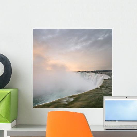 Horseshoe Falls At Sunrise, Niagara Falls, Ontario, Canada Wall Mural