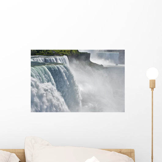 The American Falls From Prospect Point, Niagara Falls, New York, Usa Wall Mural