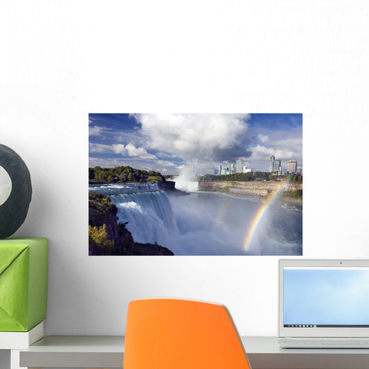 Canada In Background Wall Mural