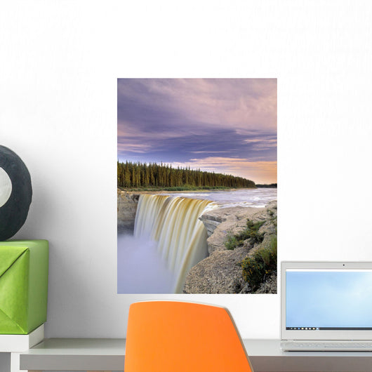 Alexandra Falls, Hay River, Northwest Territories, Canada Wall Mural