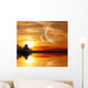 Landscape in fantasy planet Wall Mural