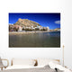 Postiguet Beach and Santa Barbara Castle Alicante Wall Mural