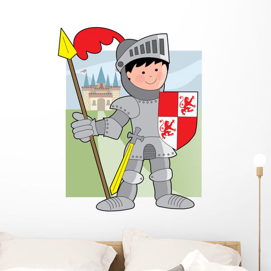Kid Knight Wall Decal