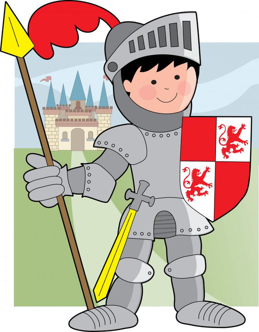 Kid Knight Wall Decal