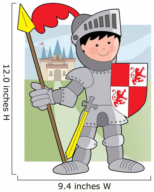 Kid Knight Wall Decal
