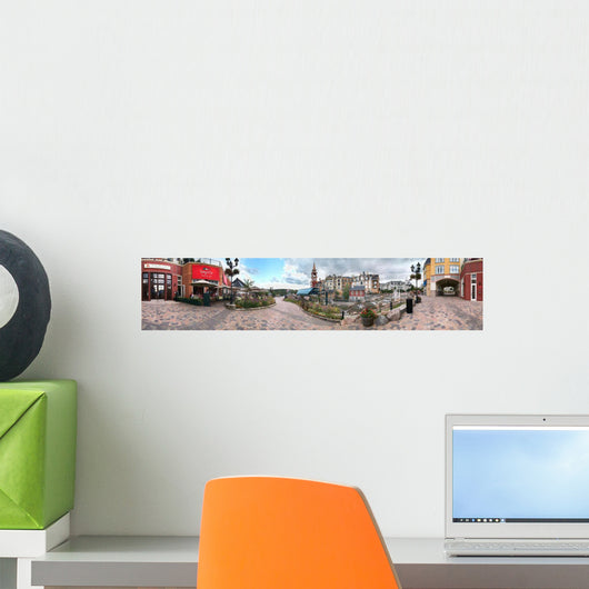 360 View Panorama, Mont-Tremblant, Quebec Wall Mural