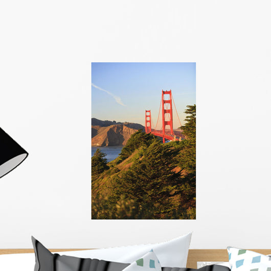 View Of Golden Gate Bridge Wall Mural