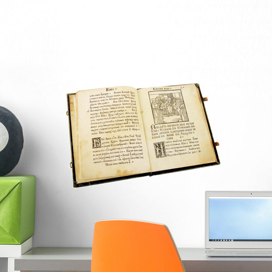 The ancient book Wall Mural