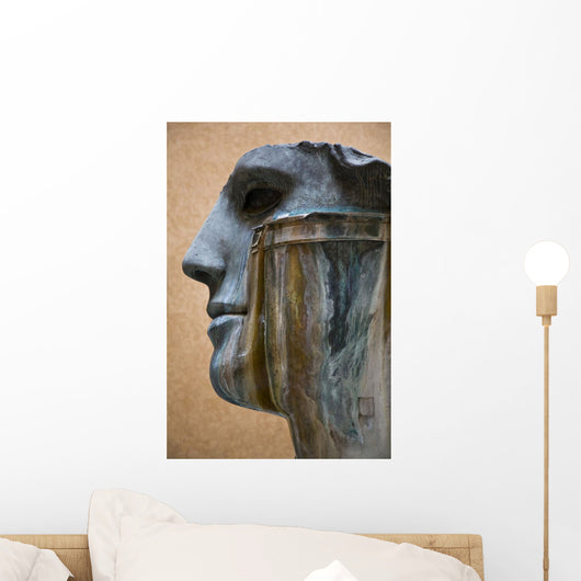 A Contemporary Sculpture By Polish Artist Igor Mitoraj Wall Mural